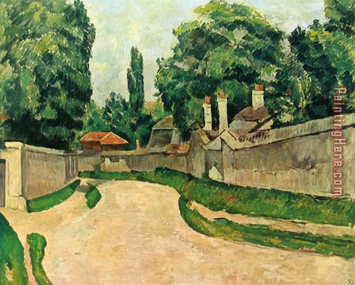 Paul Cezanne The Village Street